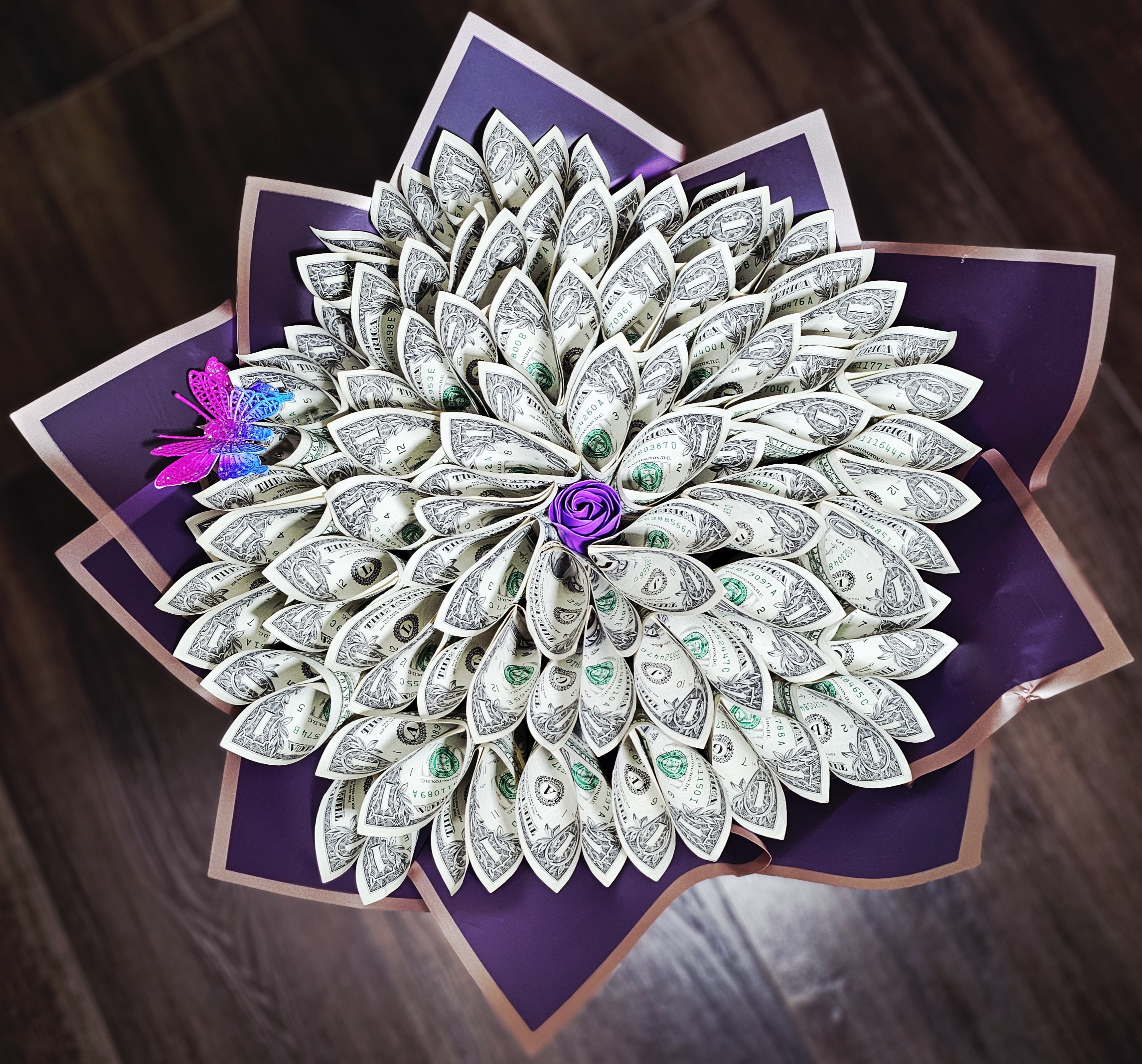 Beautifully wrapped gift