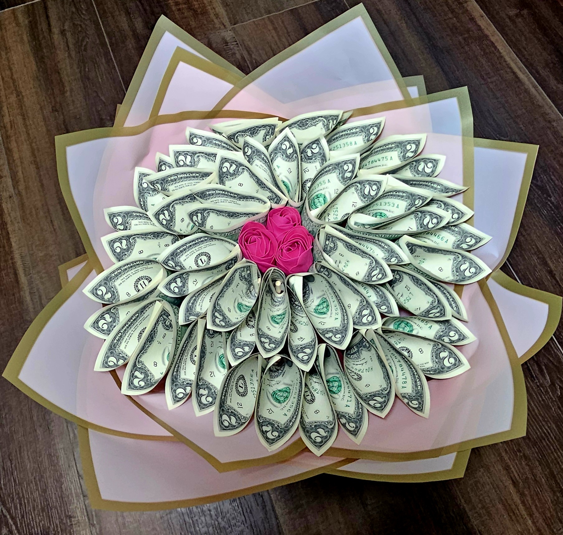 Beautifully wrapped gift