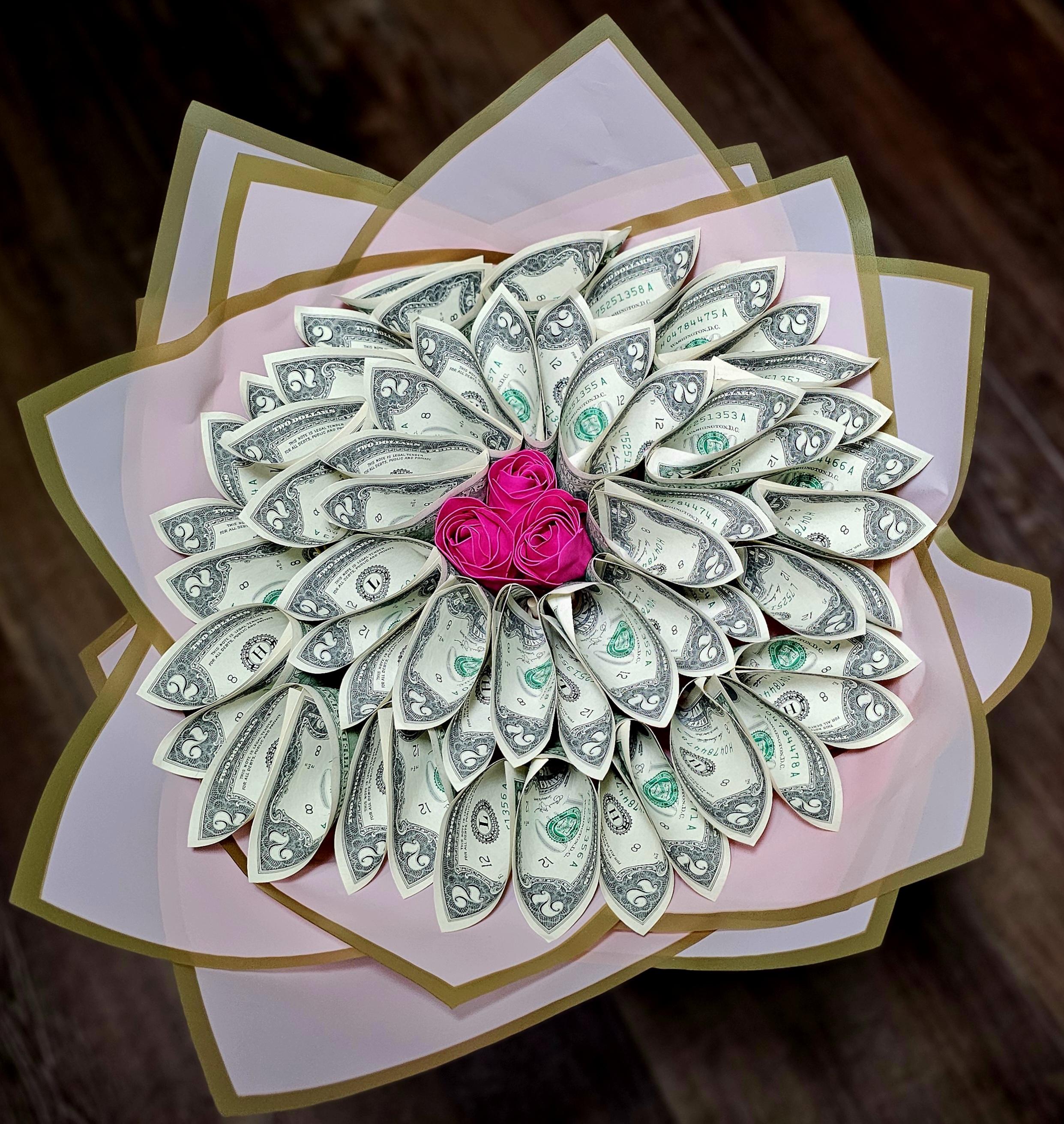 Beautifully wrapped gift